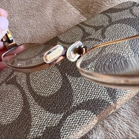 COACH “Adalaide” 223 Tan Eyeglasses Frame  51-18-135 - Picture 15 of 16